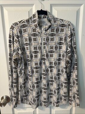 CGBlue Georgia Long Sleeve Shirt - Geometric Chains